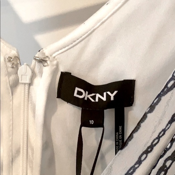 COPY - DKNY Navy & White Dress - NWT - Picture 4 of 6